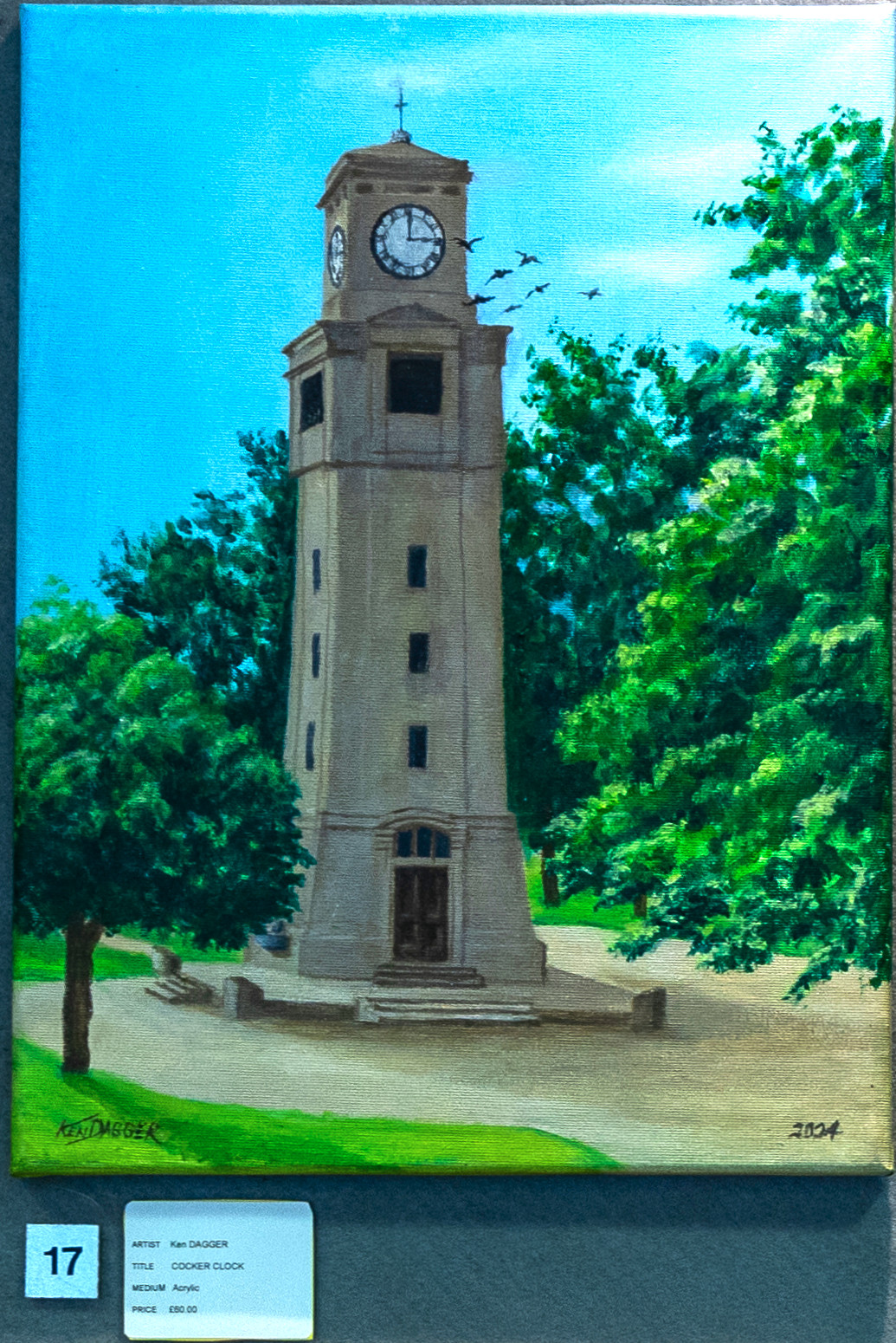 Cocker Clock